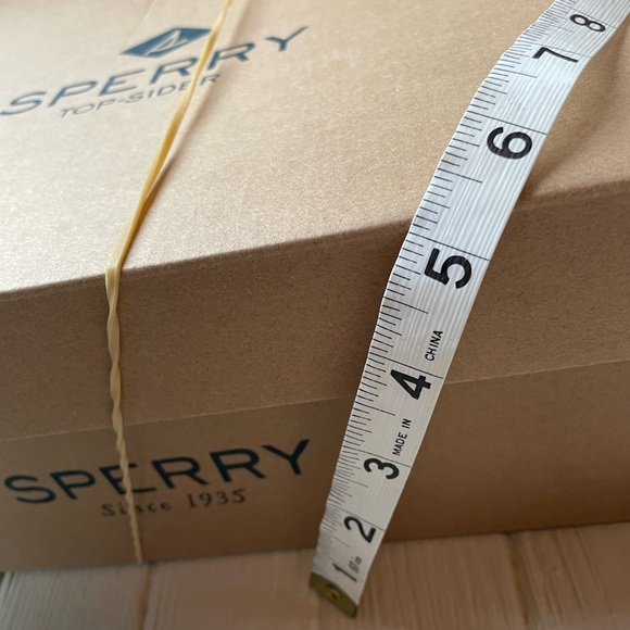 Sperry Women's Saltwater Shimmer Leather Ivory Size 8 - Picture 5 of 6